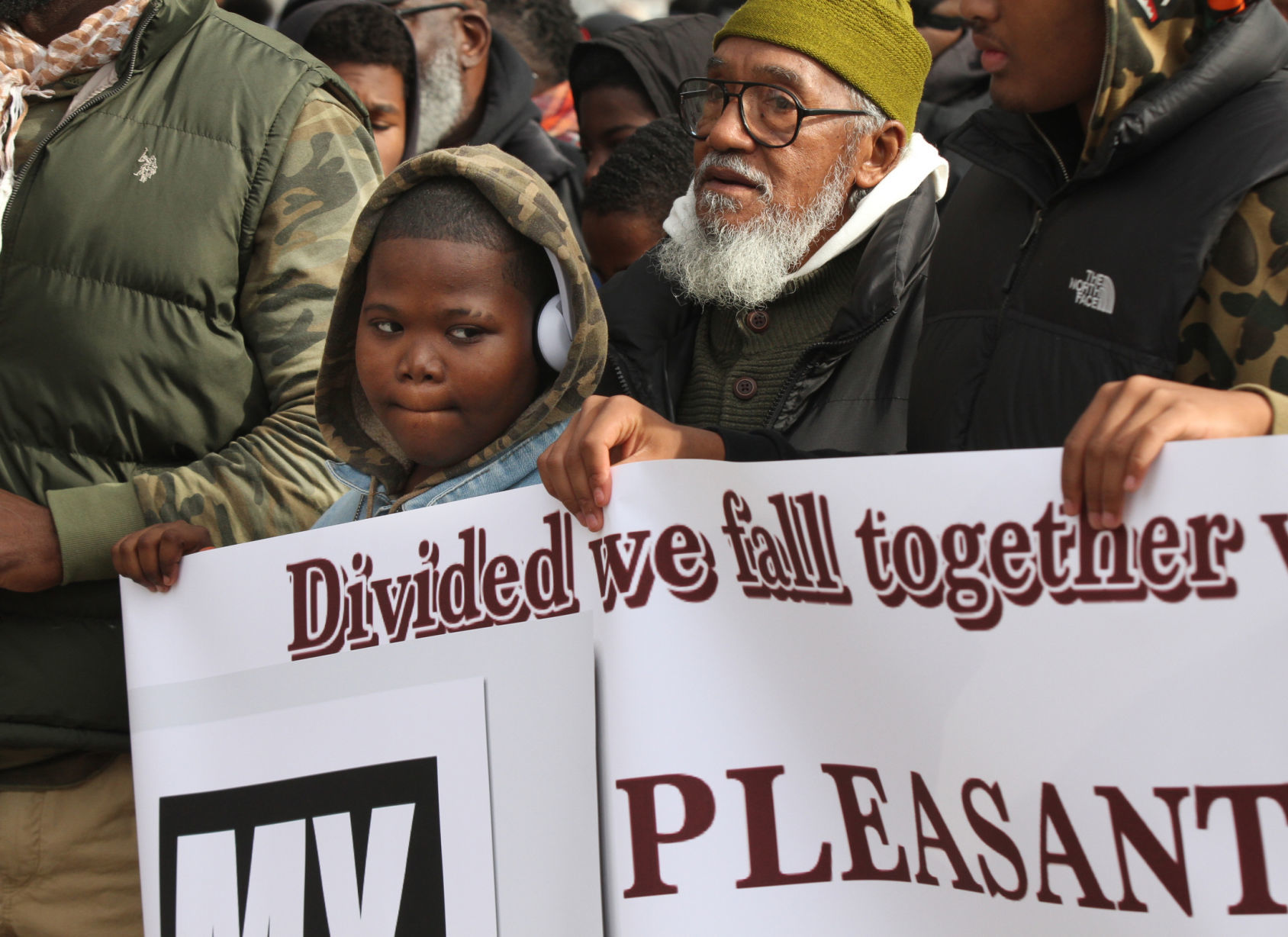 Pleasantville peace march